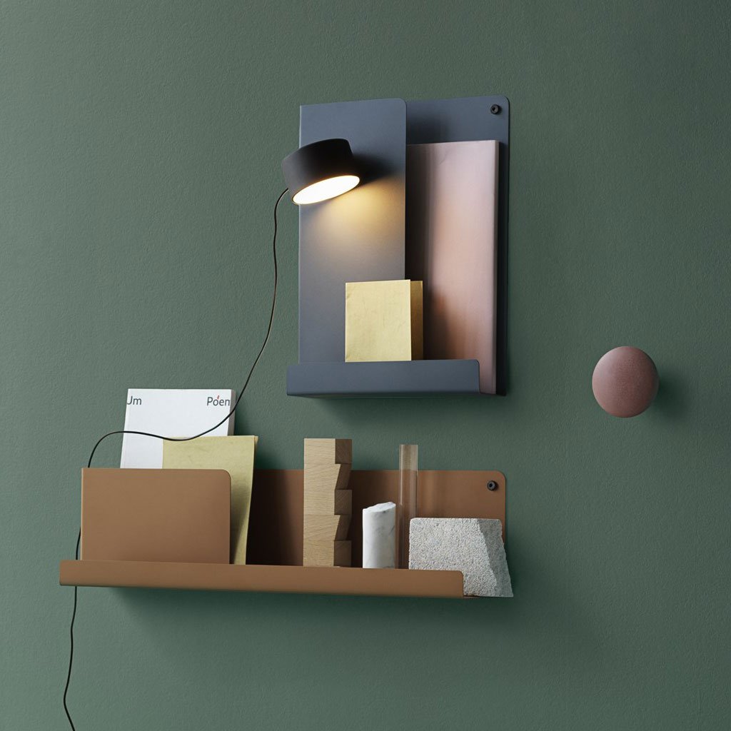 Muuto Medium Folded Shelf Burnt Orange Garmentory