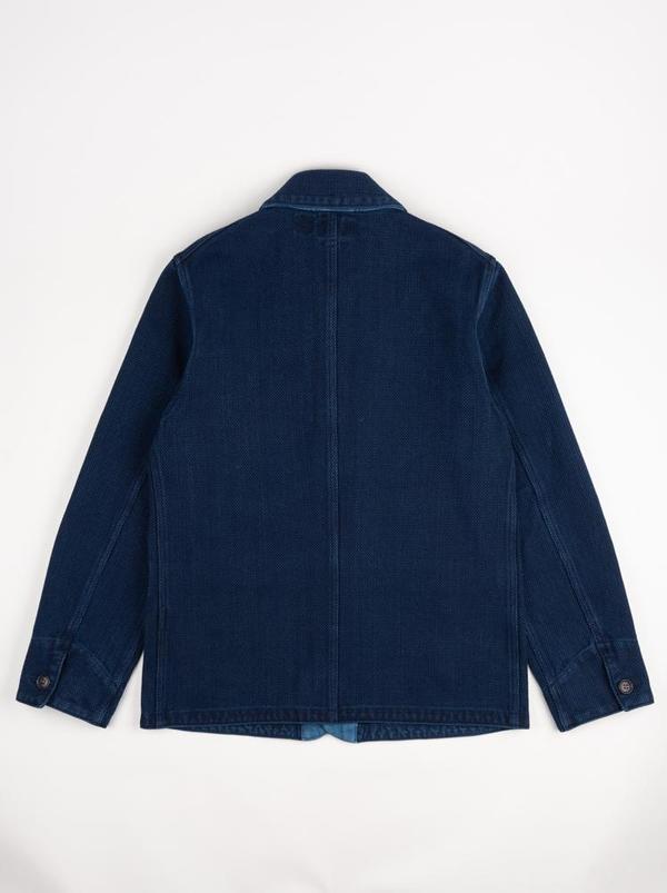 Blue Blue Japan Sashiko Used Washed Coverall Jacket