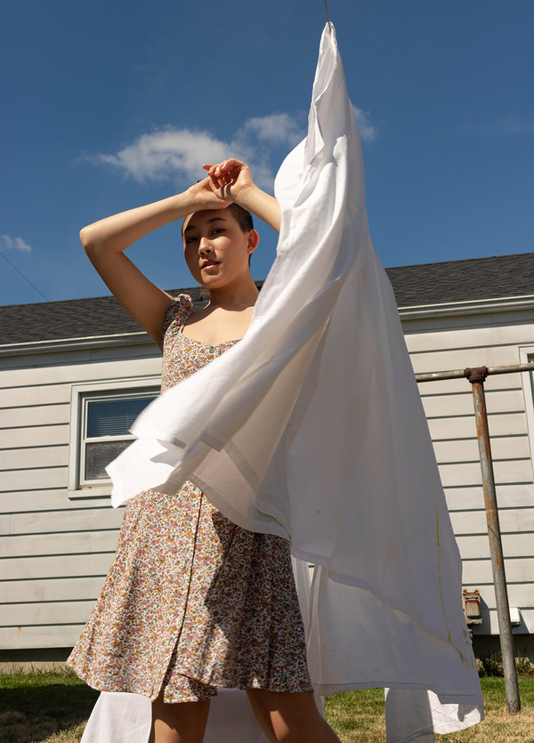 Rollas Erin Coast Floral Dress White Garmentory