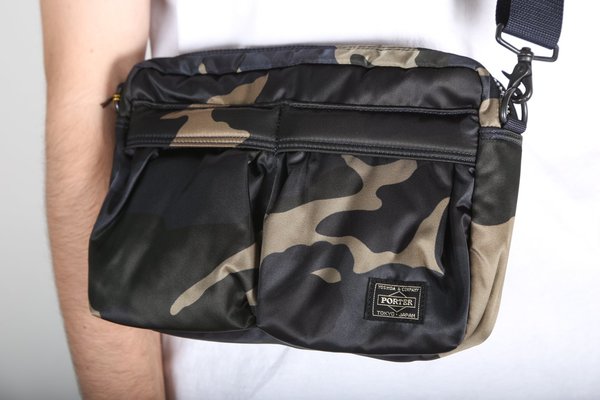 Porter COUNTER SHADE SHOULDER BAG - CAMO | Garmentory