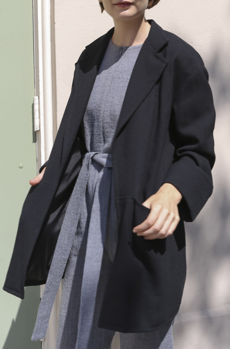 NONNA Vintage 60's-Style Jean Muir Open-Front Jacket on Garmentory