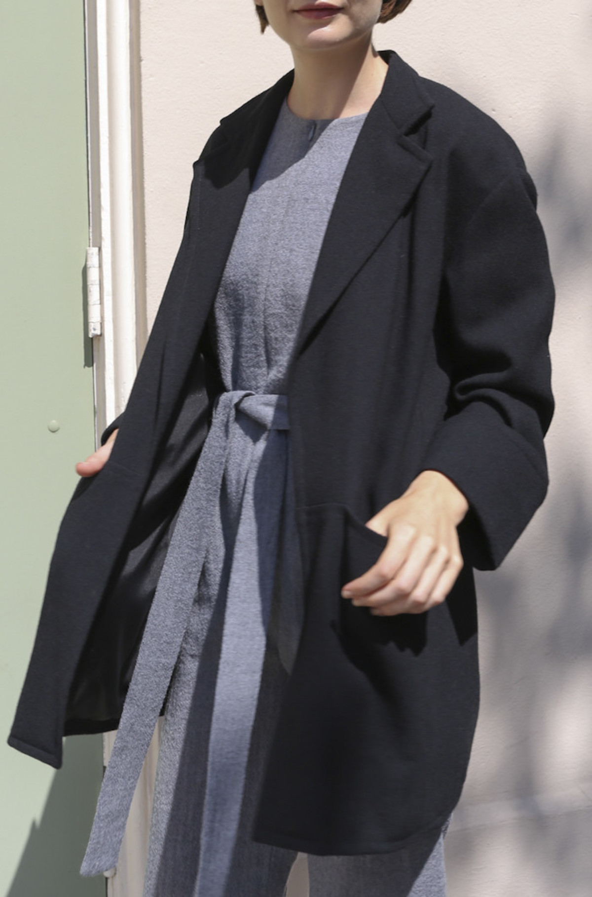 NONNA Vintage 60's-Style Jean Muir Open-Front Jacket on Garmentory