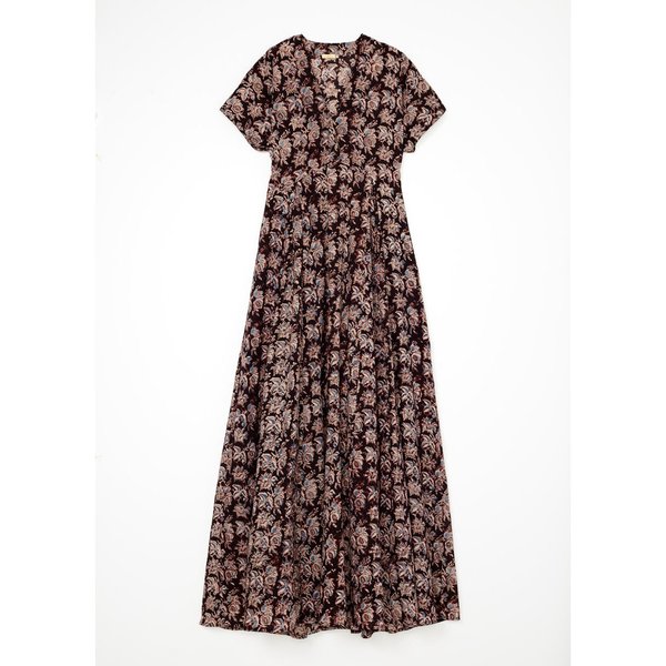 Matta NY Kheera Kalamkari Dress - Thistle Matta NY Kheera Kalamkari Dress - Thistle