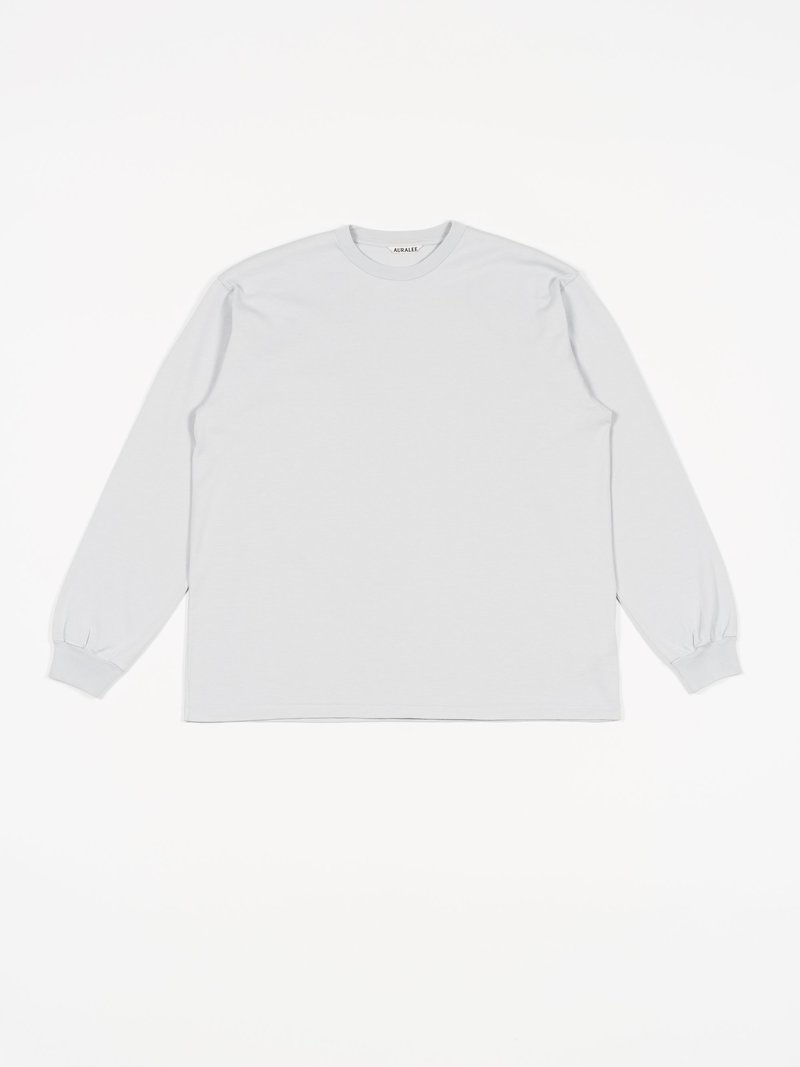トップス LUSTER PLAITING L/S TEE DUSTY BLUE AURALEE】LUSTER PLAITING L/S TEE｜Yahoo!フリマ（旧PayPayフリマ）