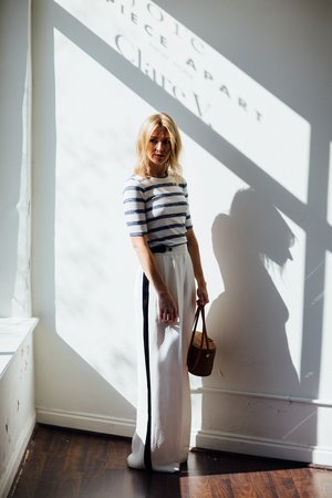 Bone Luca Pants - Marshmallow | Garmentory