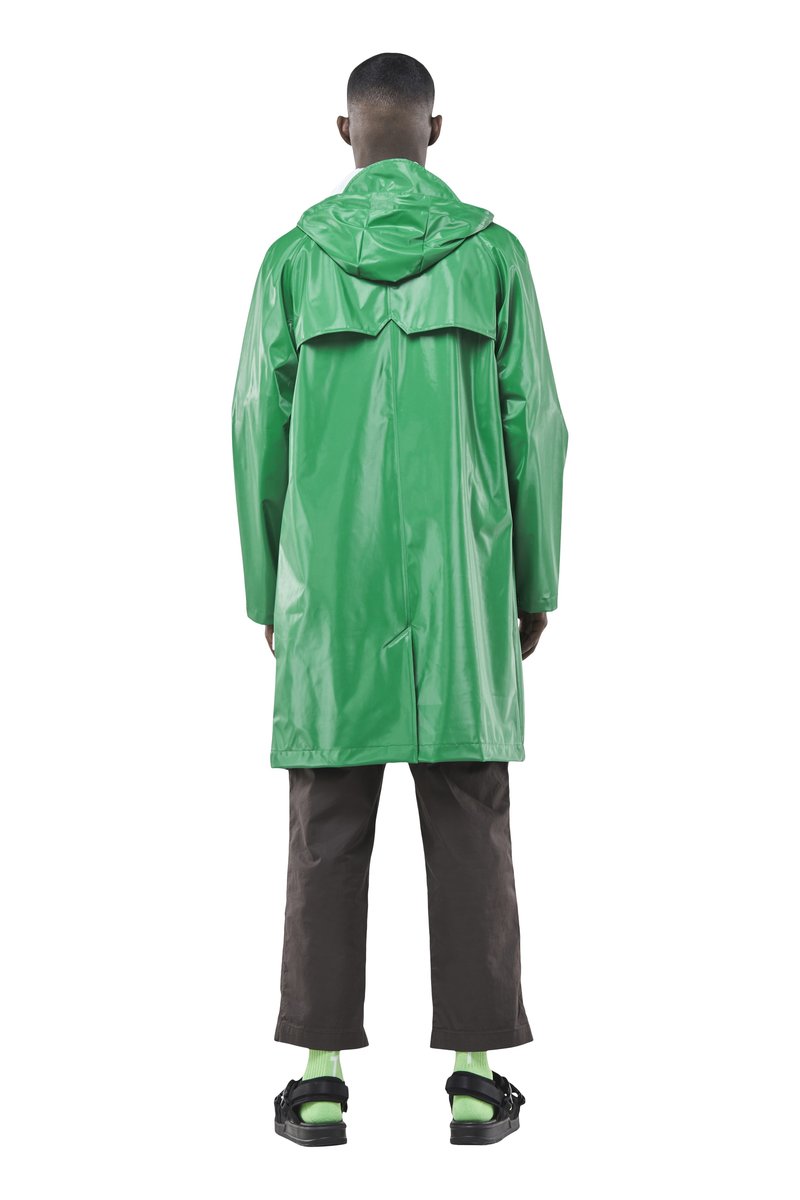 Rains Coat - Shiny Grass | Garmentory