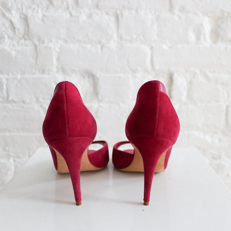 Manolo Blahnik Peep Toe 37 Pump (R) | Garmentory