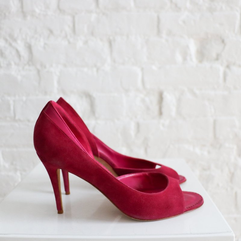 靴 MANOLO BLAHNIK 37 Manolo Blahnik Mink Embellished Strappy Sandals - 37