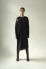 K M by L A N G E REMOVABLE SLEEVE LINEN DRESS - BLACK  - Thumbnail 2
