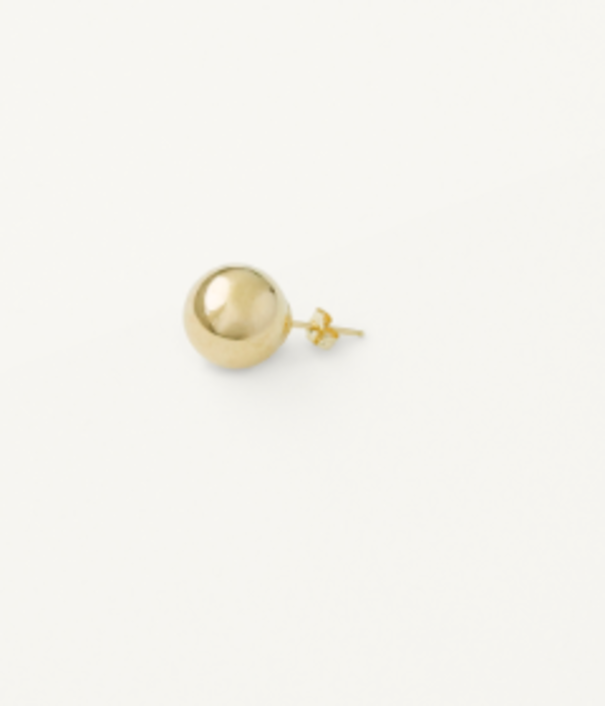 Kathleen Whitaker sphere stud - 14k gold - Image 2 of 3