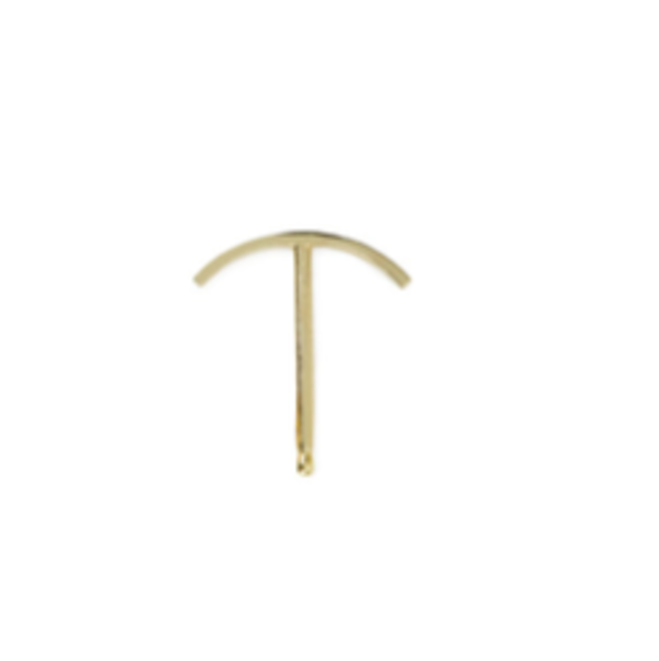 【KATHLEEN WHITAKER】14kゴールド STITCH STUD シングルピアス Stitch Stud - Kathleen Whitaker