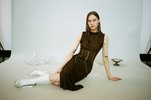 Kepler Yianna Stitch Dress - Brown - Thumbnail 5