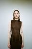 Kepler Yianna Stitch Dress - Brown - Thumbnail 6