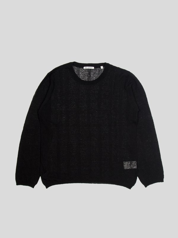 トップス OUR LEGACY BASE ROUNDNECK Our Legacy - Base Roundneck Snow Fairisle Hemp