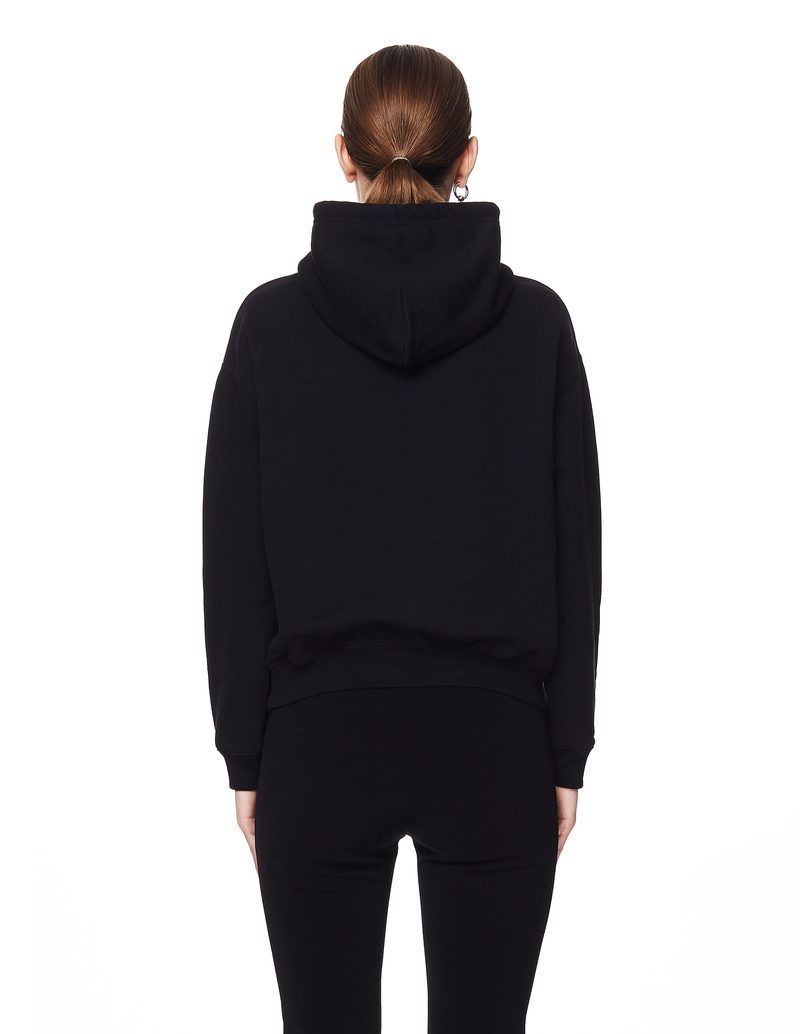 Balenciaga Cotton X Rated Hoodie - black | Garmentory