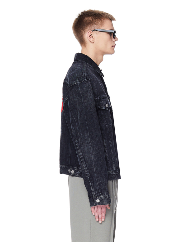 Balenciaga Uniform Denim Jacket | Garmentory Balenciaga Uniform Denim Jacket | Garmentory