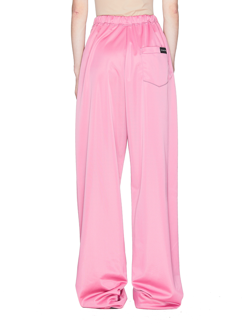 Balenciaga Wide Leg Jersey Trousers - Pink | Garmentory