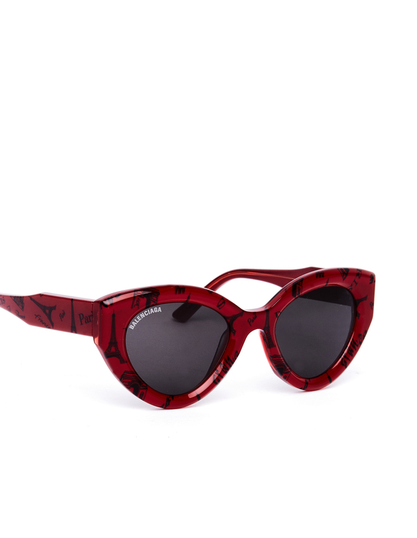 Balenciaga Paris Printed Cat Sunglasses Garmentory