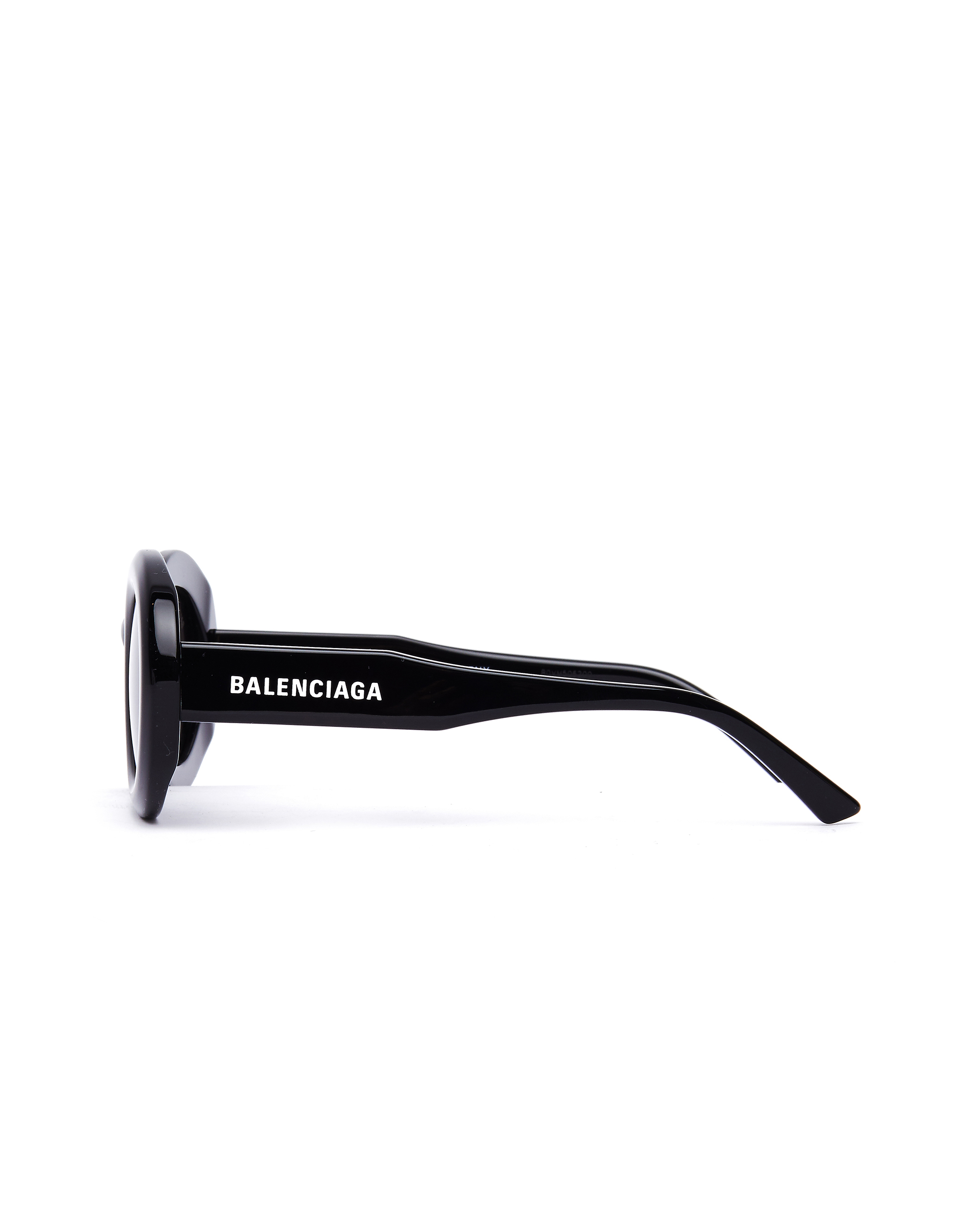 Balenciaga Black Oval Sunglasses Garmentory