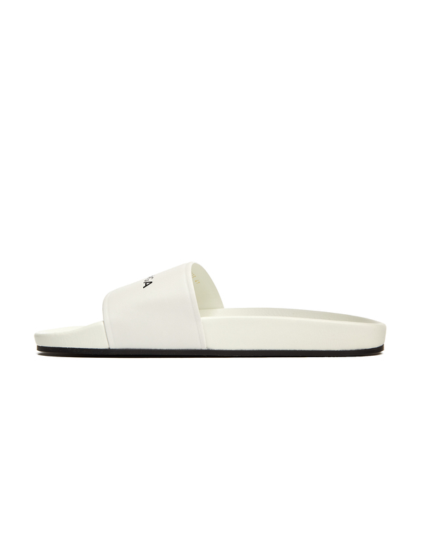 balenciaga slides white