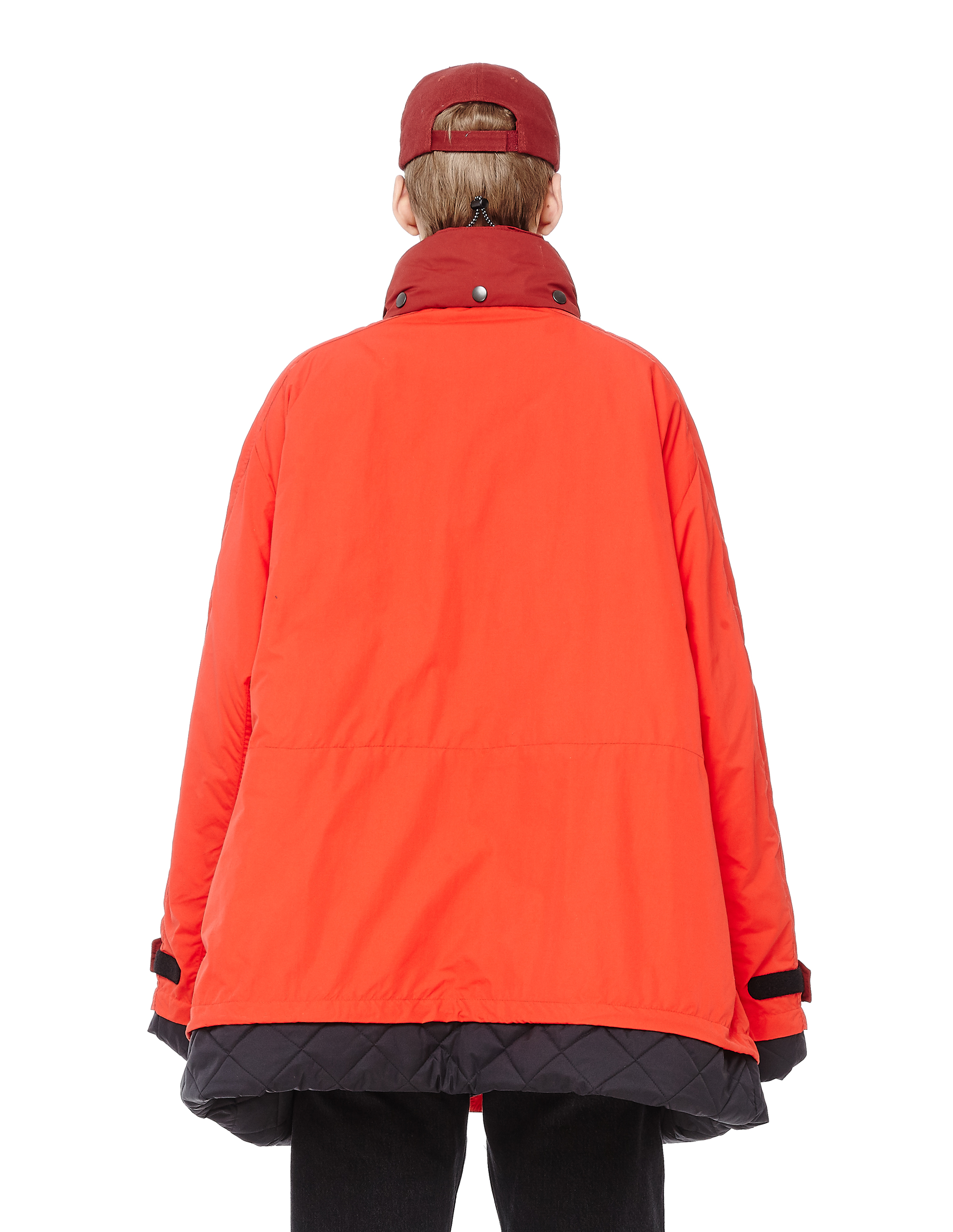 balenciaga jacket mens red