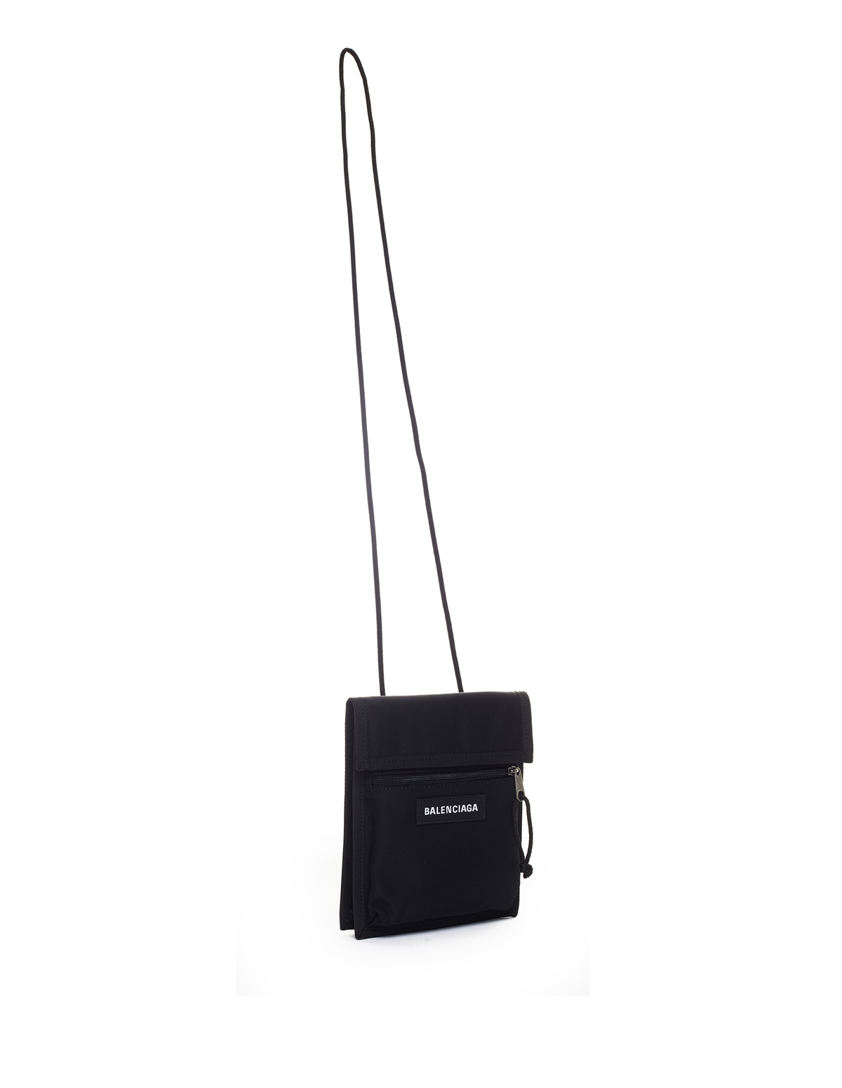 Balenciaga Nylon Explorer Pouch Strap - Black | Garmentory