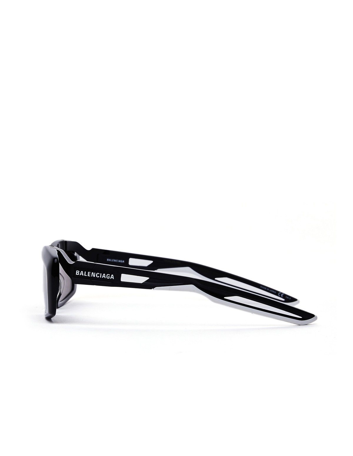 BALENCIAGA HYBRID SUNGLASSES AUTHENTIC BALENCIAGA SWIFT 0158 Brown Havana Cat Exaggerated Mask  main image 3