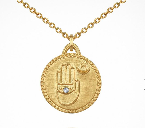 Temple of the Sun Safiya Necklace - 18K Gold Vermeil
