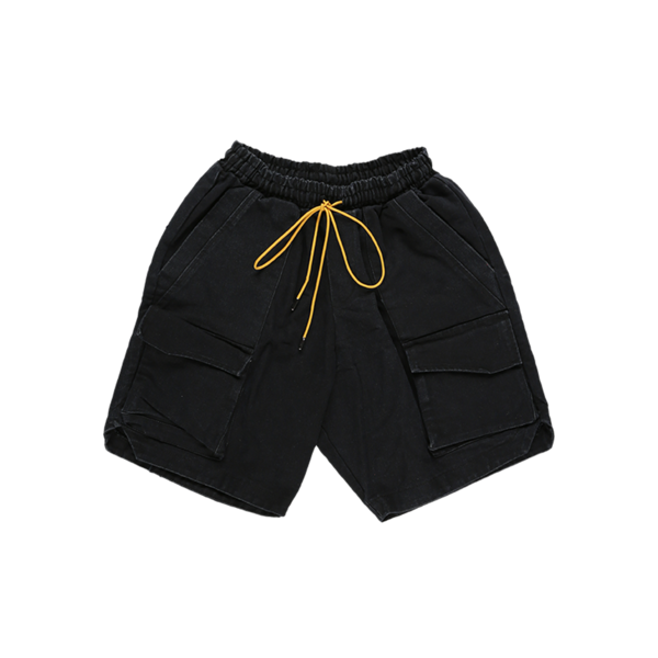 RHUDE Cargo Shorts 2 - Black | Garmentory