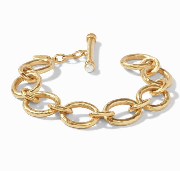 Julie Vos Catalina Small Link Bracelet - 24K gold plate Julie Vos Catalina Small Link Bracelet - 24K gold plate