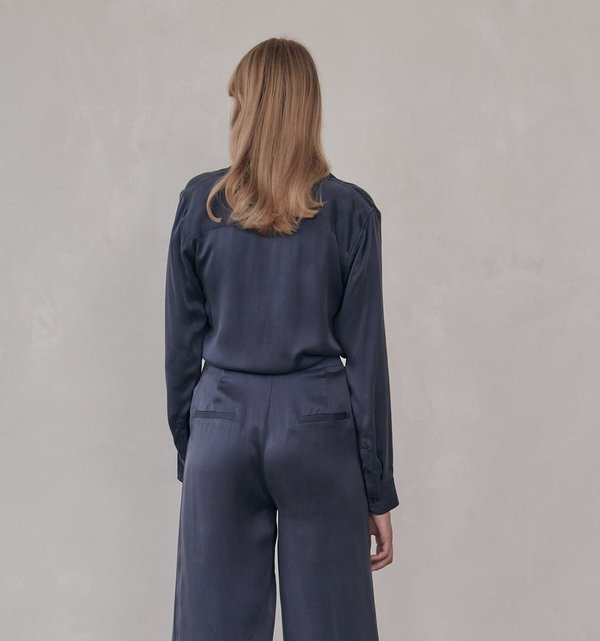St. Agni silk shirt - bleu St. Agni silk shirt - bleu