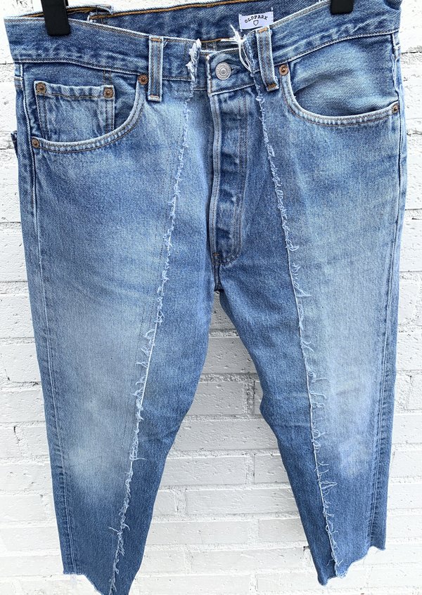 Old Park Slim Flare Jeans - washed 