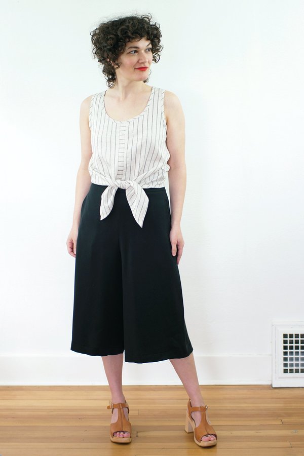 COKLUCH Oasis Top - Striped Linen COKLUCH Oasis Top - Striped Linen