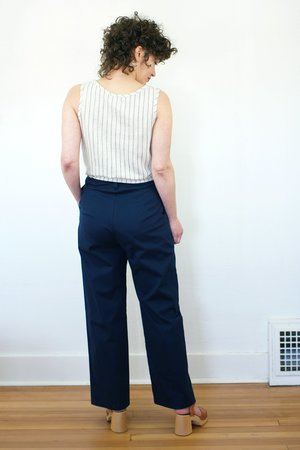 COKLUCH Oasis Top - Striped Linen COKLUCH Oasis Top - Striped Linen