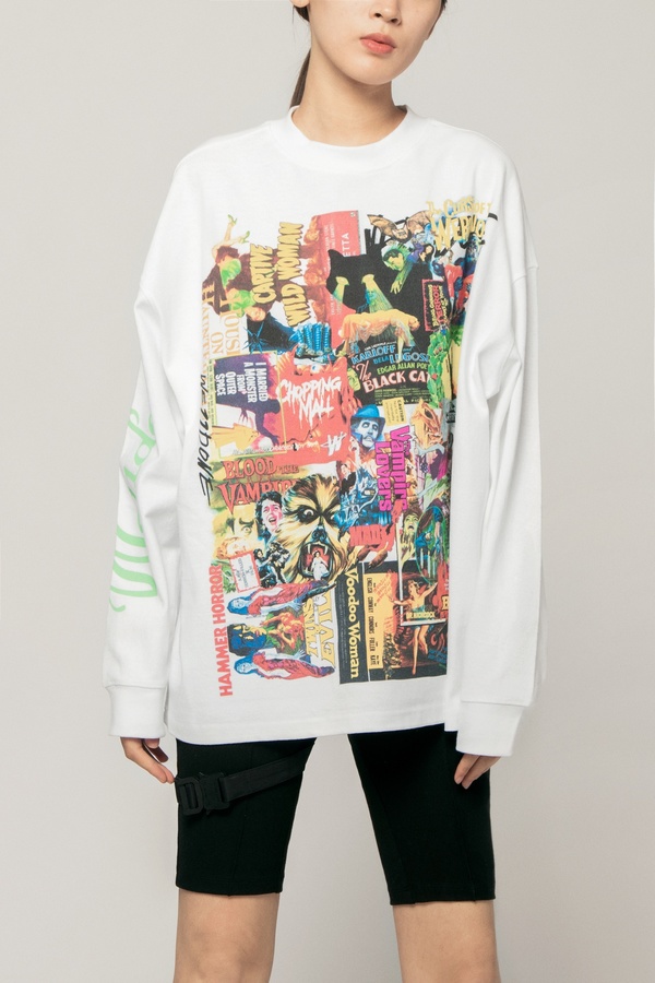 we11done HORROR COLLAGE TOP we11done HORROR COLLAGE TOP