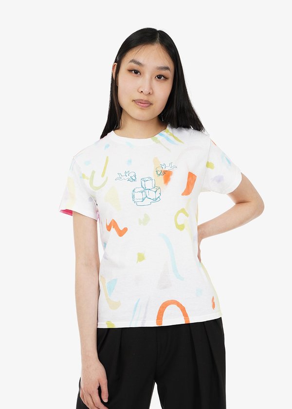 Collina Strada Memphis Tie Dye Tee - Abolish Ice Collina Strada Memphis Tie Dye Tee - Abolish Ice