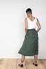 Jungle Folk Lourdes Linen Skirt - Pine Green - Thumbnail 2