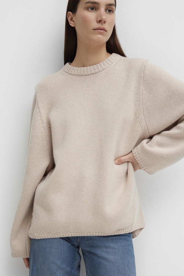 Totême MARANS OVERSIZED KNITTED SWEATER 