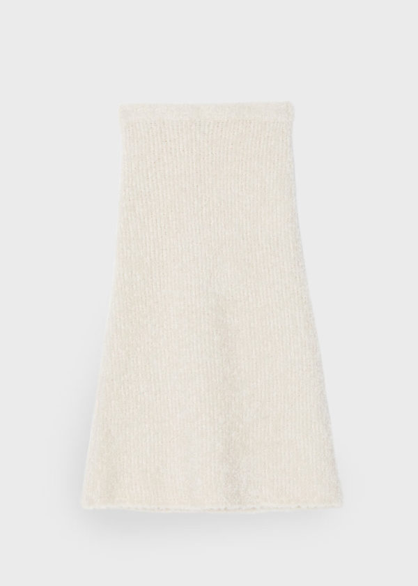 Totême KNITTED BOUCLE A LINE SKIRT TOTEME Totême KNITTED BOUCLE A LINE SKIRT TOTEME