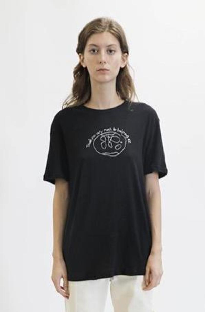Collina Strada HEMP HELPING WORLD TEE - BLACK | Garmentory