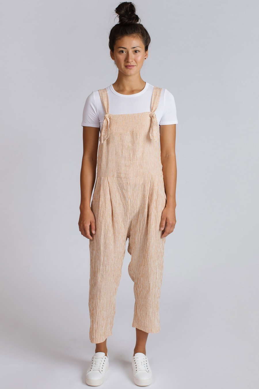 Pillar Calais Overall Orange Stripe Garmentory