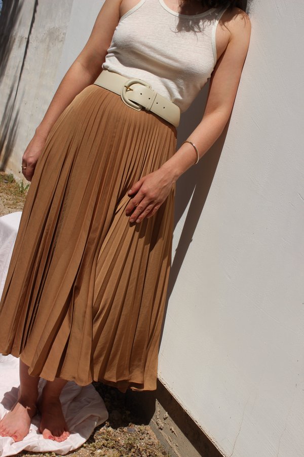 Shaina Mote aster skirt - camel Shaina Mote aster skirt - camel