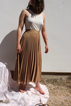 Shaina Mote aster skirt - camel Shaina Mote aster skirt - camel