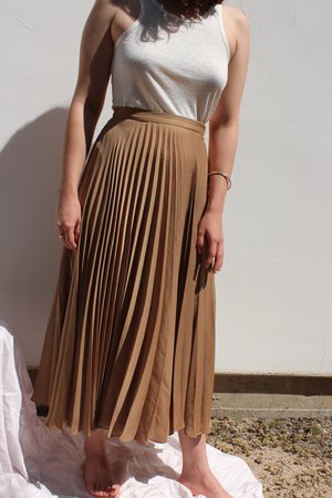 Shaina Mote aster skirt - camel Shaina Mote aster skirt - camel