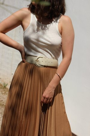 Shaina Mote aster skirt - camel Shaina Mote aster skirt - camel
