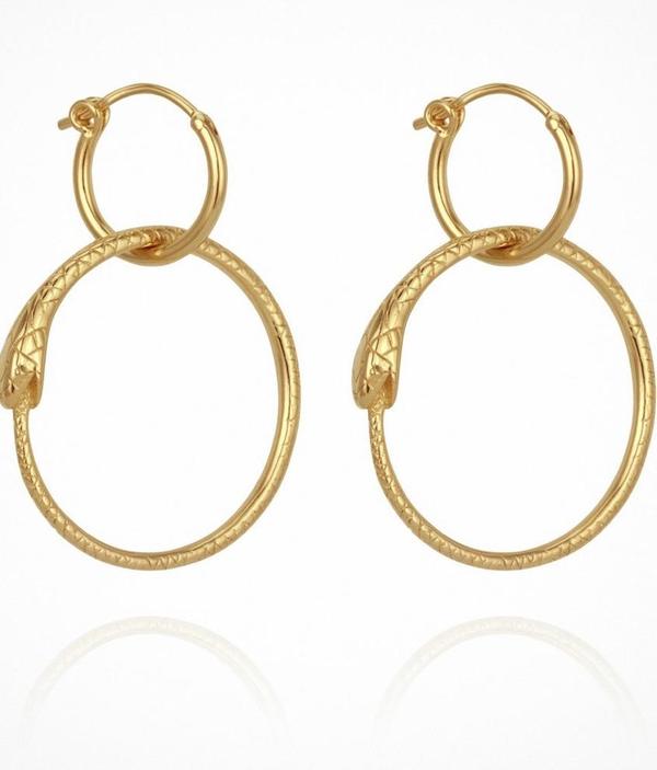 Temple of the Sun Serpent Earrings Temple of the Sun Serpent Earrings