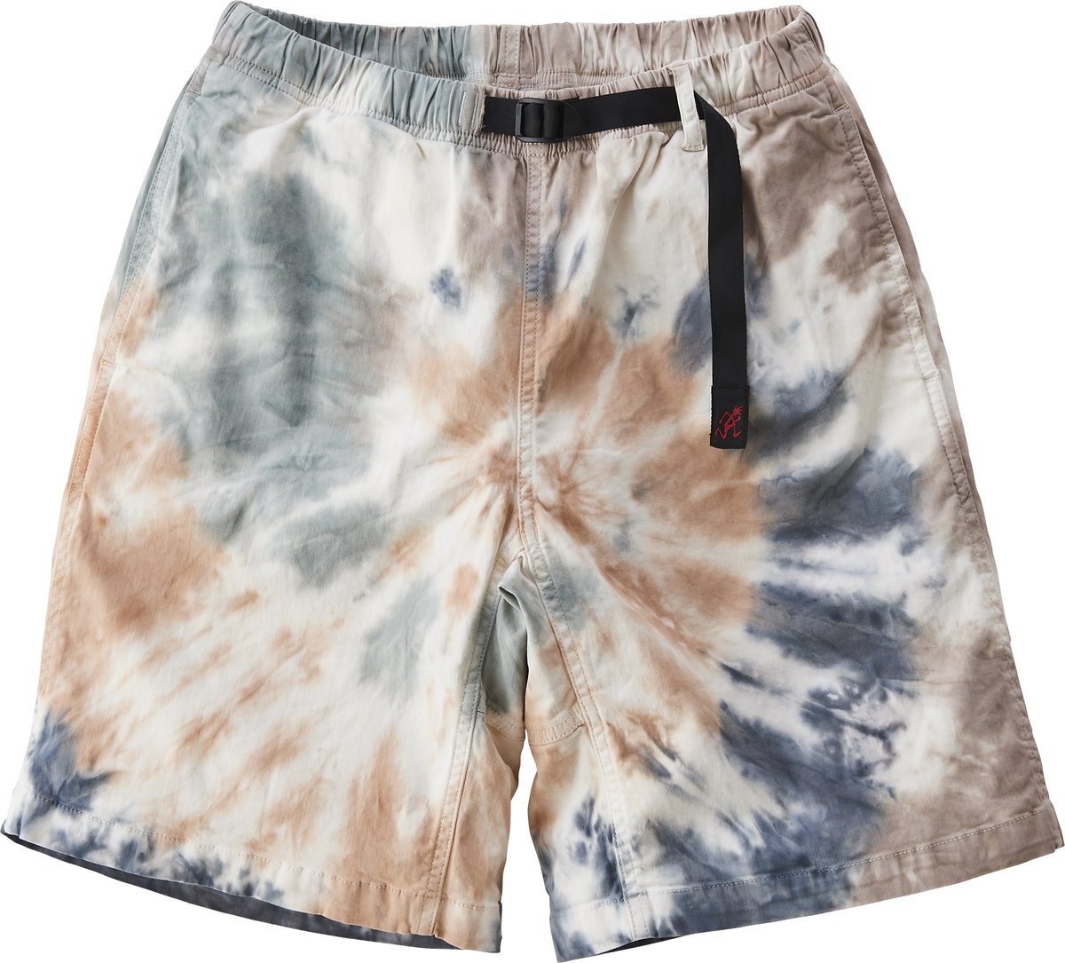 ゴル吉 TIE DYE CAMO SHORT PANTS Camo Tie-Dye Cuff Shorts | Nyebellas