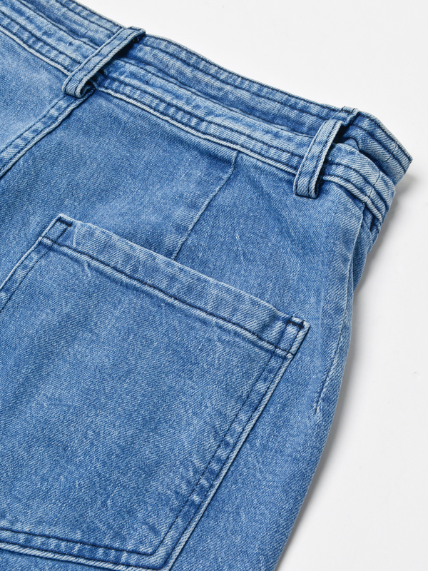 Apiece Apart DENIM MERIDA PANT - STONEWASH Apiece Apart DENIM MERIDA PANT - STONEWASH
