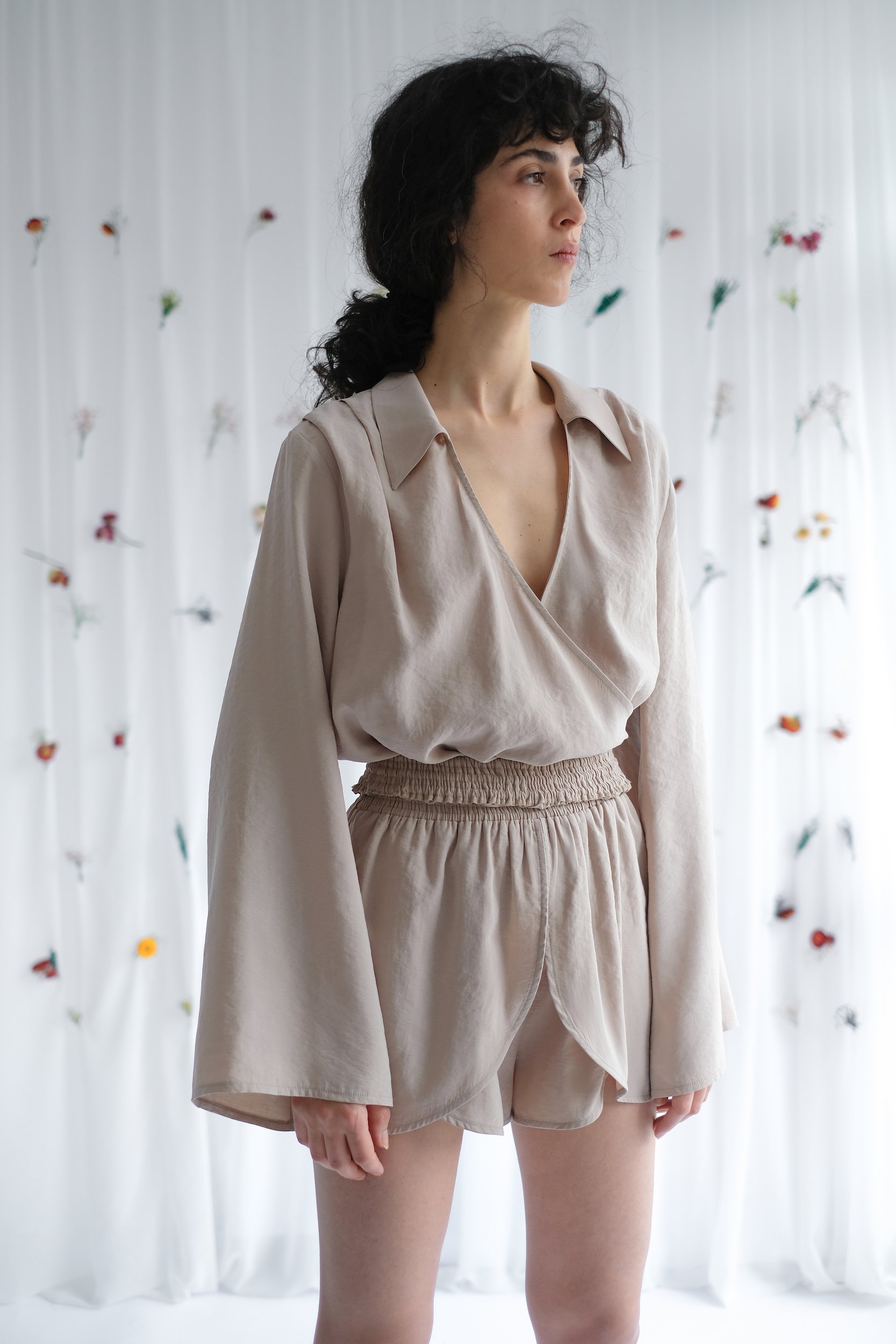 Lotus Blouse - Black