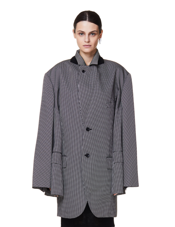 Comme des Garçons Jacket With 4 Sleeves - Grey | Garmentory